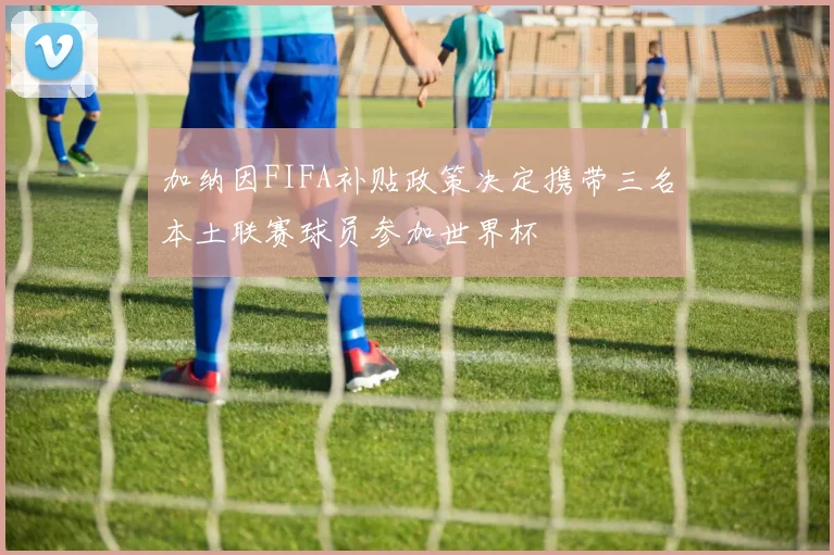 加纳因FIFA补贴政策决定携带三名本土联赛球员参加世界杯
